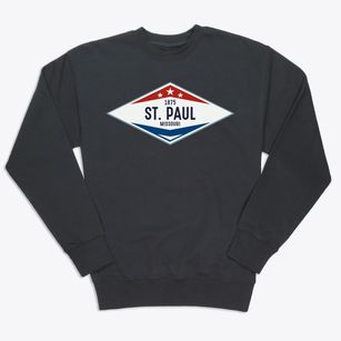 St. Paul Missouri Diamond Star Premium Crewneck Sweatshirt