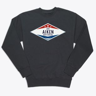 Aiken South Carolina Diamond Star Premium Crewneck Sweatshirt