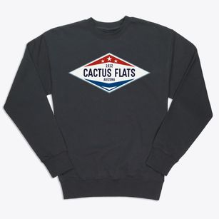 Cactus Flats Arizona Diamond Star Premium Crewneck Sweatshirt