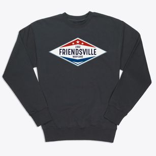Friendsville Maryland Diamond Star Premium Crewneck Sweatshirt