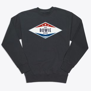 Bowie Arizona Diamond Star Premium Crewneck Sweatshirt