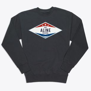 Aline Oklahoma Diamond Star Premium Crewneck Sweatshirt
