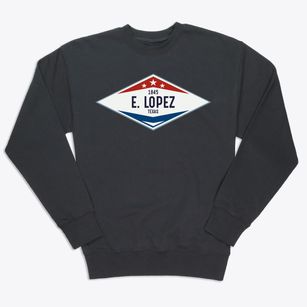 E. Lopez Texas Diamond Star Premium Crewneck Sweatshirt