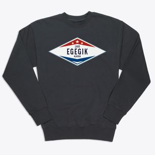Egegik Alaska Diamond Star Premium Crewneck Sweatshirt