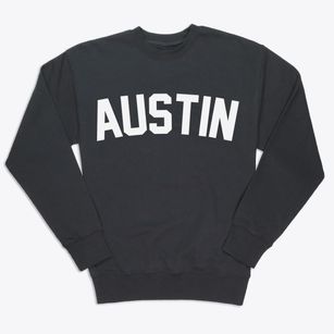 Austin Indiana Classic Curve Premium Crewneck Sweatshirt
