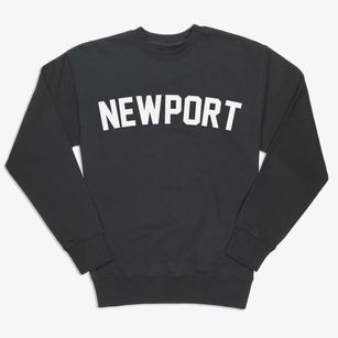 Newport Maine Classic Curve Premium Crewneck Sweatshirt