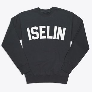 Iselin New Jersey Classic Curve Premium Crewneck Sweatshirt
