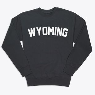 Wyoming New York Classic Curve Premium Crewneck Sweatshirt