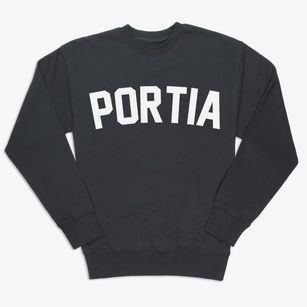 Portia Arkansas Classic Curve Premium Crewneck Sweatshirt