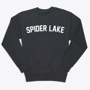 Spider Lake Wisconsin Classic Curve Premium Crewneck Sweatshirt