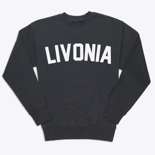 Livonia Michigan Classic Curve Premium Crewneck Sweatshirt