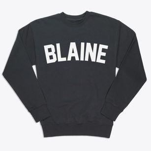 Blaine Minnesota Classic Curve Premium Crewneck Sweatshirt
