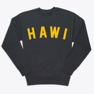 Hawi Hawaii Classic Curve Premium Crewneck Sweatshirt
