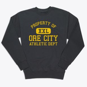 Ore City Texas Athletic Dept Premium Crewneck Sweatshirt