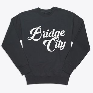 Bridge City Louisiana Vintage Team Premium Crewneck Sweatshirt