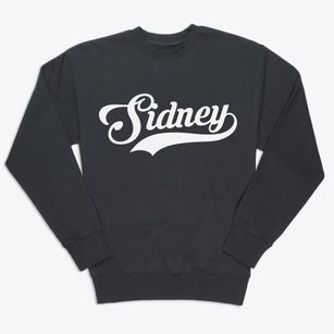 Sidney Montana Vintage Team Premium Crewneck Sweatshirt