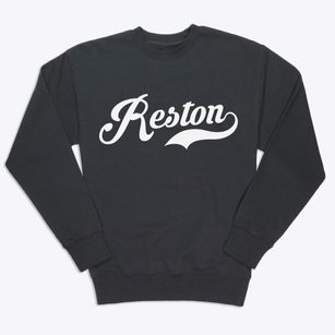 Reston Virginia Vintage Team Premium Crewneck Sweatshirt
