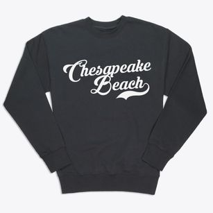 Chesapeake Beach Maryland Vintage Team Premium Crewneck Sweatshirt