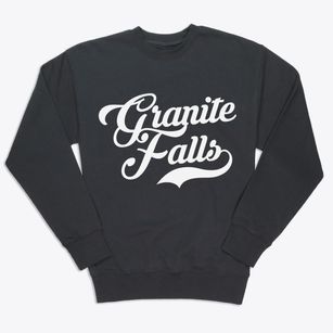 Granite Falls North Carolina Vintage Team Premium Crewneck Sweatshirt