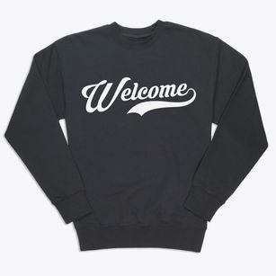 Welcome North Carolina Vintage Team Premium Crewneck Sweatshirt