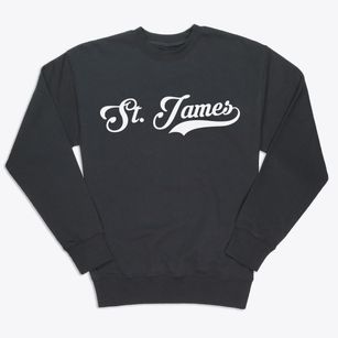 St. James Minnesota Vintage Team Premium Crewneck Sweatshirt