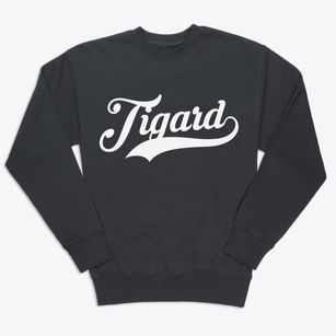 Tigard Oregon Vintage Team Premium Crewneck Sweatshirt