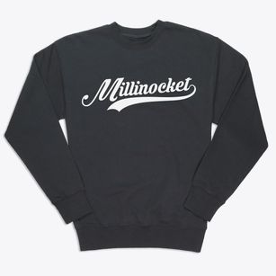 Millinocket Maine Vintage Team Premium Crewneck Sweatshirt