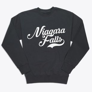 Niagara Falls New York Vintage Team Premium Crewneck Sweatshirt