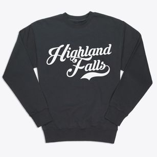 Highland Falls New York Vintage Team Premium Crewneck Sweatshirt