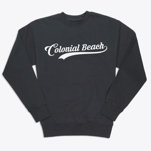 Colonial Beach Virginia Vintage Team Premium Crewneck Sweatshirt