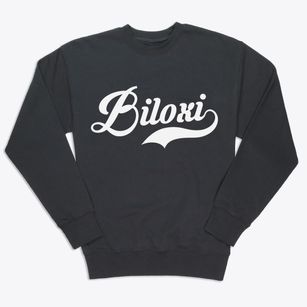 Biloxi Mississippi Vintage Team Premium Crewneck Sweatshirt