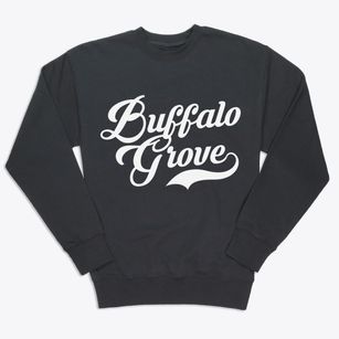 Buffalo Grove Illinois Vintage Team Premium Crewneck Sweatshirt