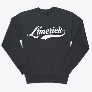 Limerick Maine Vintage Team Premium Crewneck Sweatshirt