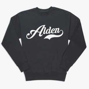 Alden Wisconsin Vintage Team Premium Crewneck Sweatshirt