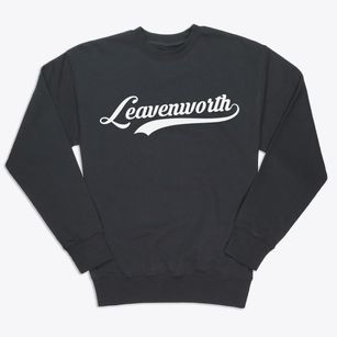 Leavenworth Kansas Vintage Team Premium Crewneck Sweatshirt
