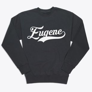 Eugene Oregon Vintage Team Premium Crewneck Sweatshirt