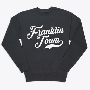 Franklin Town Massachusetts Vintage Team Premium Crewneck Sweatshirt