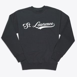 St. Lawrence Pennsylvania Vintage Team Premium Crewneck Sweatshirt