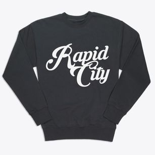 Rapid City Michigan Vintage Team Premium Crewneck Sweatshirt