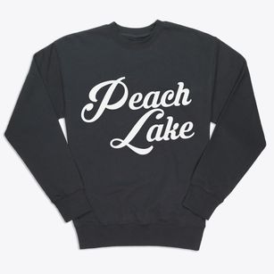 Peach Lake New York Vintage Team Premium Crewneck Sweatshirt