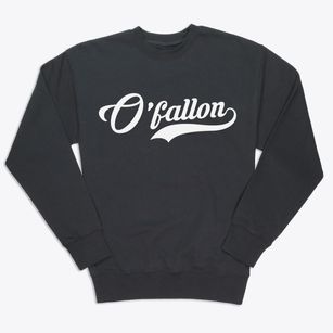 O'fallon Illinois Vintage Team Premium Crewneck Sweatshirt