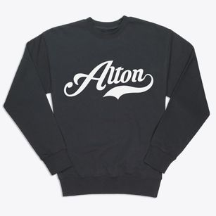 Alton Iowa Vintage Team Premium Crewneck Sweatshirt