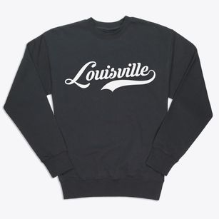 Louisville Nebraska Vintage Team Premium Crewneck Sweatshirt