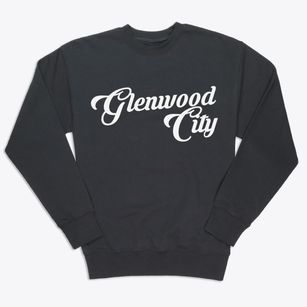 Glenwood City Wisconsin Vintage Team Premium Crewneck Sweatshirt