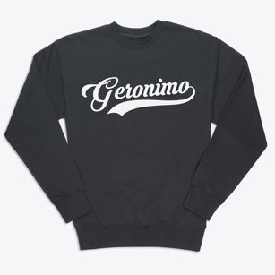 Geronimo Oklahoma Vintage Team Premium Crewneck Sweatshirt