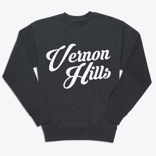Vernon Hills Illinois Vintage Team Premium Crewneck Sweatshirt