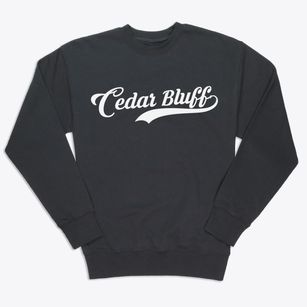 Cedar Bluff Virginia Vintage Team Premium Crewneck Sweatshirt