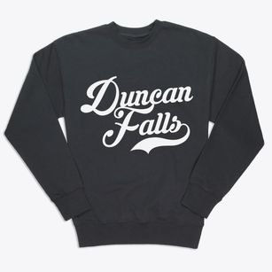Duncan Falls Ohio Vintage Team Premium Crewneck Sweatshirt