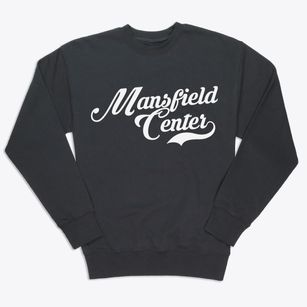 Mansfield Center Connecticut Vintage Team Premium Crewneck Sweatshirt
