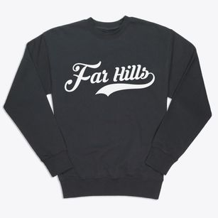 Far Hills New Jersey Vintage Team Premium Crewneck Sweatshirt
